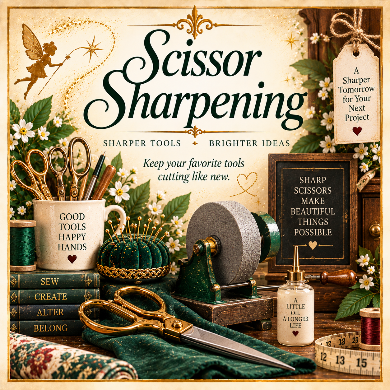 scissor sharpening